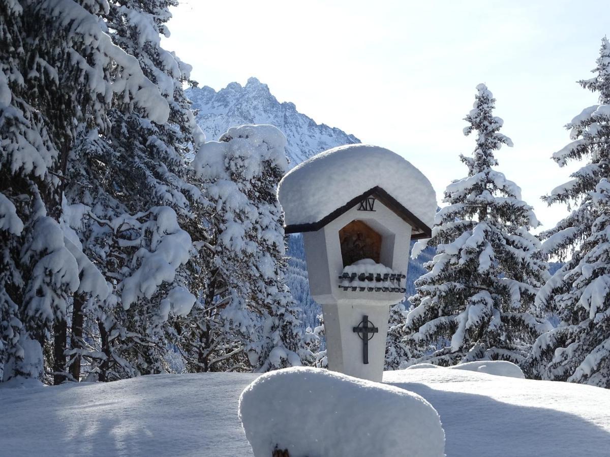 Ferienwohnung Haus Alpenfrieden Nauders Exterior foto